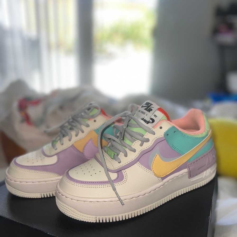 Nike Air Force 1 Shadow ‘Pale Ivory’ Multicolor